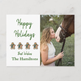 ジンジャーブレッド付きフォトポストカード ポストカード