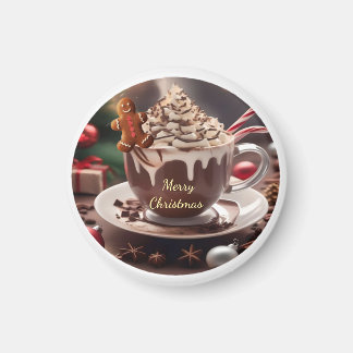 ジンジャーブレッド入りクリスマスコーヒーマグネット マグネット