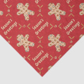 ジンジャーブレッド切り出し季節のごあいさつ 薄葉紙 (詳細)