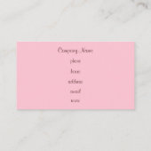 ジンジャーブレッド名刺 名刺 (裏面)