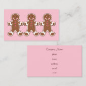 ジンジャーブレッド名刺 名刺 (正面/裏面)