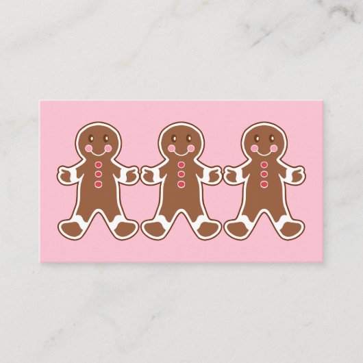 ジンジャーブレッド名刺 名刺 (正面)