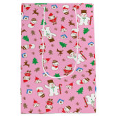 ジンジャーブレッド喜び ミディアムペーパーバッグ (裏面)