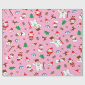 ジンジャーブレッド喜び ラッピングペーパー (フラット)