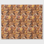 ジンジャーブレッド地区#2 ラッピングペーパー (フラット)