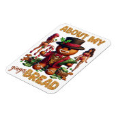 ジンジャーブレッド売春あっせん業者おもしろいアーバンクリスマス マグネット (左側)