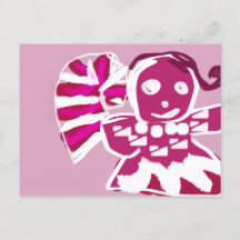 ジンジャーブレッド女性ピンク