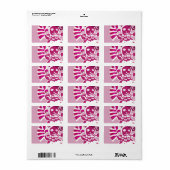 ジンジャーブレッド女性ピンク ラベル (フルシート)