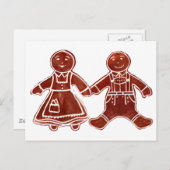 ジンジャーブレッド子供3博物館ザズルギフト ポストカード (正面/裏面)