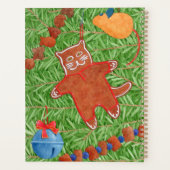 ジンジャーブレッド子猫8.5x11プランナー プランナー手帳 (裏面)