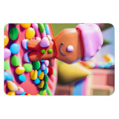 ジンジャーブレッド少年が良い – Ken Gage Art マグネット (横)