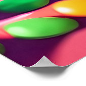 ジンジャーブレッド少年が良く作る – クリスマスアート ポスター (角)