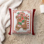 ジンジャーブレッド愛 – Kids Art for CHOC クッション (ブランケット)