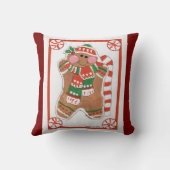 ジンジャーブレッド愛 – Kids Art for CHOC クッション (裏面)