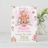 ジンジャーブレッド我々の小さなクッキーは1を回している 招待状 (スタンド正面)