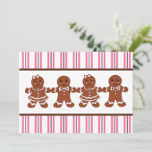 ジンジャーブレッド招待状 招待状 (スタンド正面)