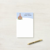 ジンジャーブレッド教パーソナライズされた会 ポストイット (デスク上)