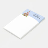 ジンジャーブレッド教パーソナライズされた会 ポストイット (アングル)