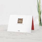 ジンジャーブレッド教会スイートフェローシップクリスマス シーズンカード (裏面)