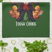 ジンジャーブレッド暴力団 キッチンタオル (折り畳み)