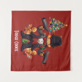 ジンジャーブレッド暴力団 タペストリー (正面(横))