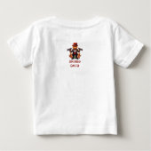 ジンジャーブレッド暴力団 ベビーTシャツ (裏面)