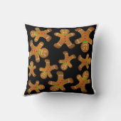 ジンジャーブレッド柄 クッション (裏面)