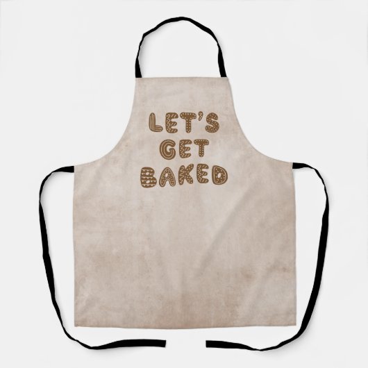 ジンジャーブレッド焼いたクッキーを手に入れよう エプロン (正面)