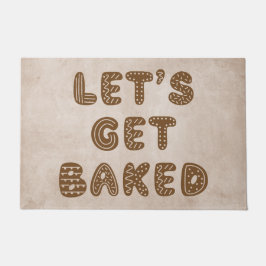 ジンジャーブレッド焼いたクッキーを手に入れよう ドアマット