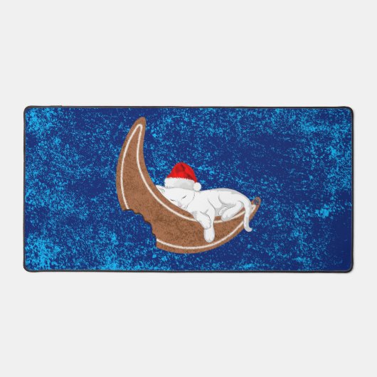 ジンジャーブレッド猫 デスクマット (正面)