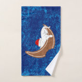 ジンジャーブレッド猫 ハンドタオル (ハンドタオル)