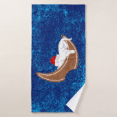 ジンジャーブレッド猫 バスタオル (バスタオル)