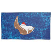 ジンジャーブレッド猫 枕カバー (正面左)