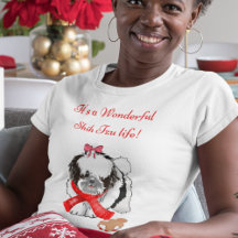 ジンジャーブレッド玩具入りミッシーで可愛らしいシーズー（犬）Tzu