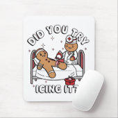 ジンジャーブレッド看護クリスマスにアイシングしてみた マウスパッド (マウス)