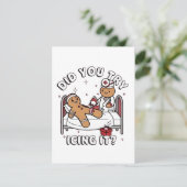 ジンジャーブレッド看護クリスマスにアイシングしてみた 招待状 (スタンド正面)