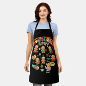 ジンジャーブレッド職業セラピーオットオタセラピスト エプロン (着用した状態)