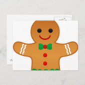 ジンジャーブレッド葉書 ポストカード (正面/裏面)