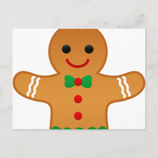 ジンジャーブレッド葉書 ポストカード (正面)