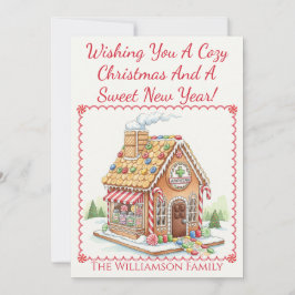 ジンジャーブレッド薬用クリスマスカード医療 招待状