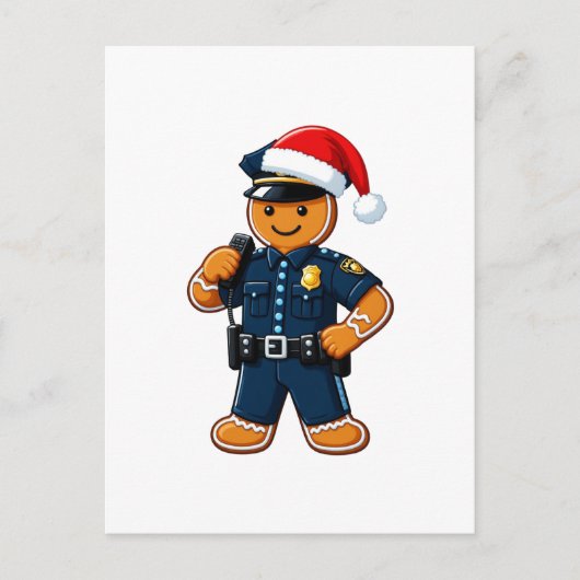 ジンジャーブレッド警察官 クリスマス 2026 ホリデー (正面)