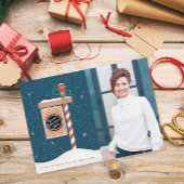 ジンジャーブレッド販売看板 不動産写真 シーズンカード