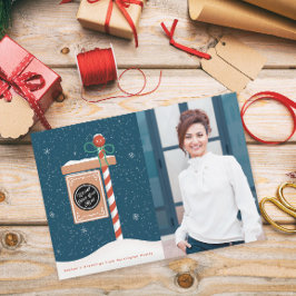 ジンジャーブレッド販売看板 不動産写真 シーズンカード