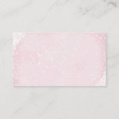 ジンジャーブレッド赤ちゃんシャワーギフト登録カード エンクロージャーカード (裏面)