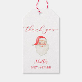 ジンジャーブレッド赤ちゃんシャワーメッセージカード ギフトタグ