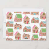 ジンジャーブレッド通りホリデーフォトカード シーズンカード (裏面)