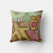 ジンジャーブレッド飴クッキー枕 クッション (裏面)