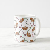 ジンジャーブレッド骨格こうもり コーヒーマグカップ (正面右)