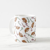 ジンジャーブレッド骨格こうもり コーヒーマグカップ (正面左)