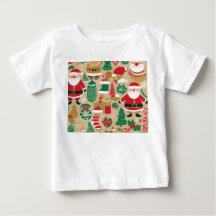 ジンジャーブレッド お菓子の子供服 トッドラーTシャツ